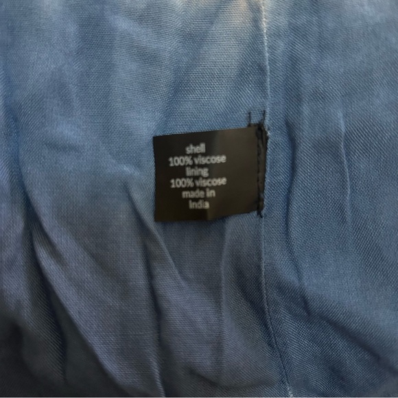 Lane Bryant Blue/White Tie Dye Dress - 24 - Picture 10 of 10